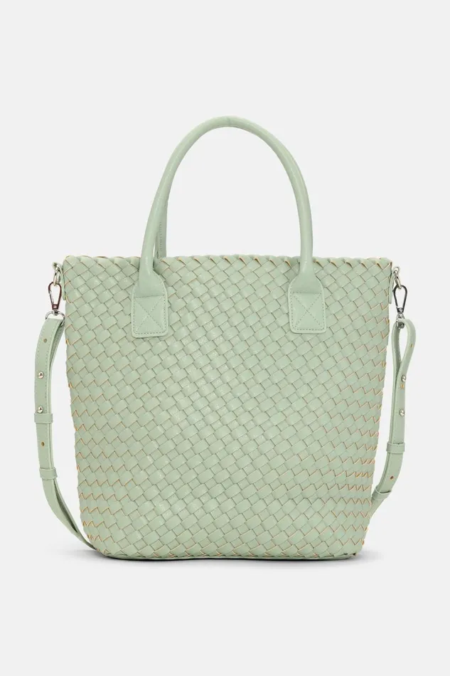 Ilse Jacobsen Crossbody Tote Bag 8211 Bleached Silver Women Tote Bags Ilse Jacobsen Crossbody Tote Bag 8211 Bleached Silver Women Tote Bags
