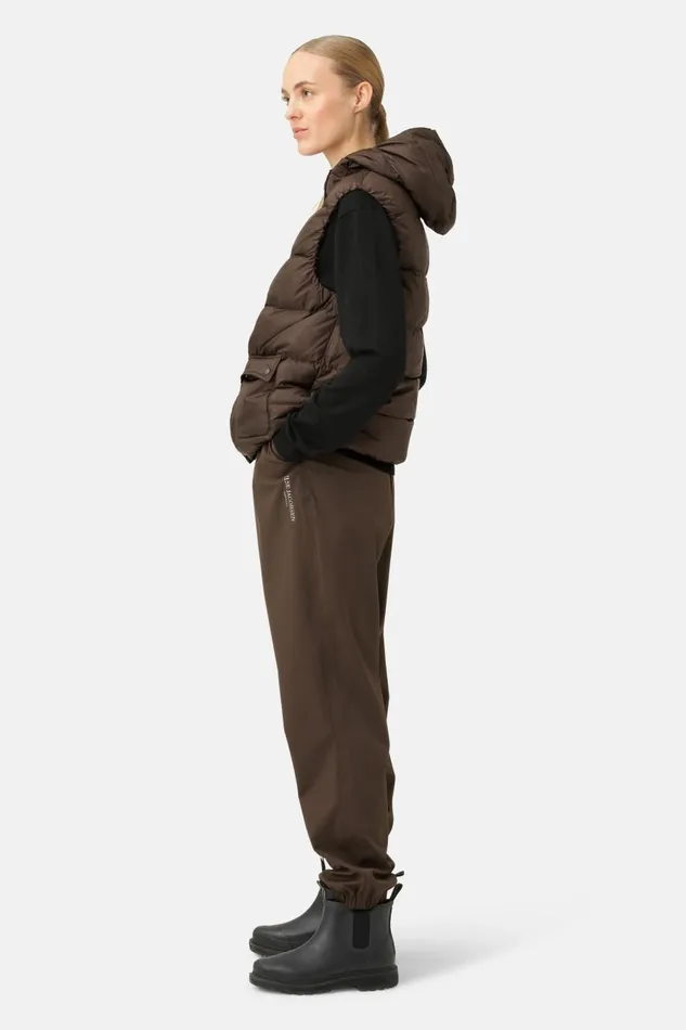 Ilse Jacobsen Down Vest 8211 Chocolate Brown Women Jackets And Coats