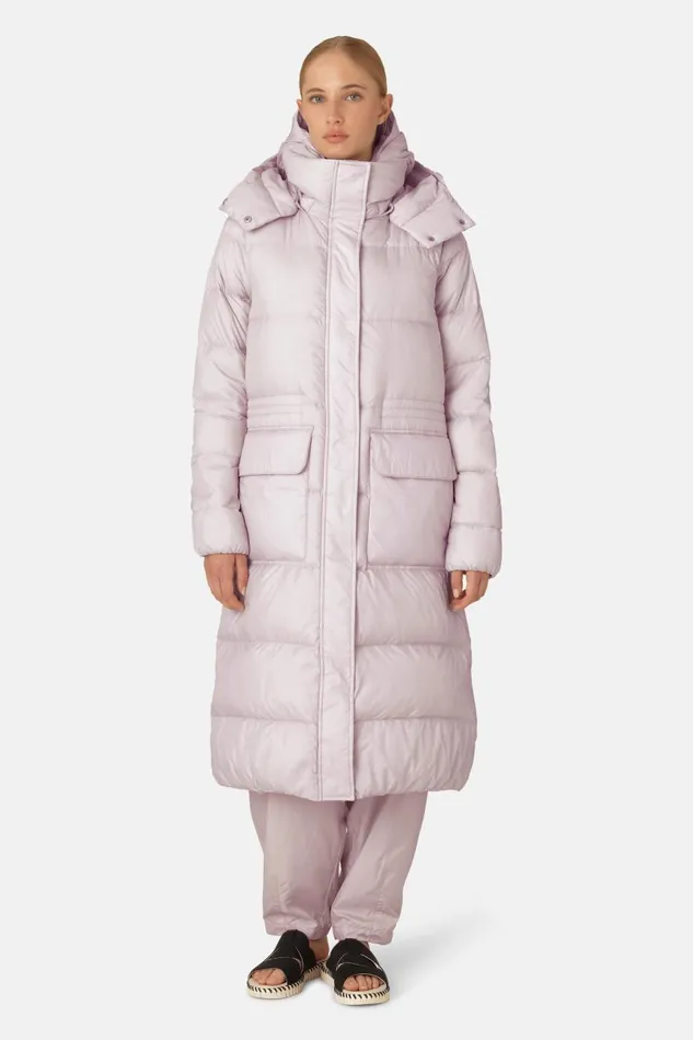 Ilse Jacobsen Long Down Vest 8211 Concrete Women Jackets And Coats