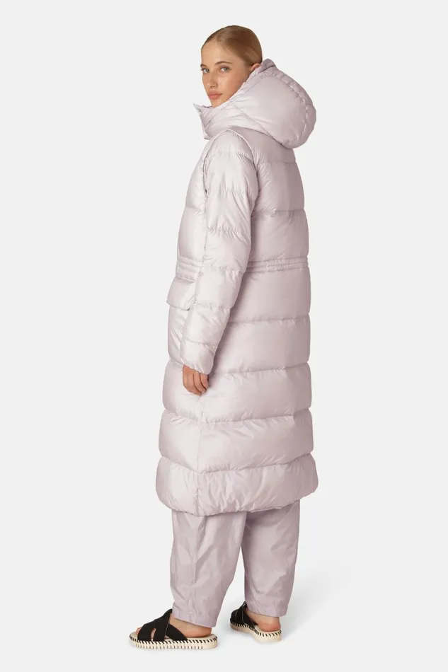 Ilse Jacobsen Long Down Vest 8211 Concrete Women Jackets And Coats