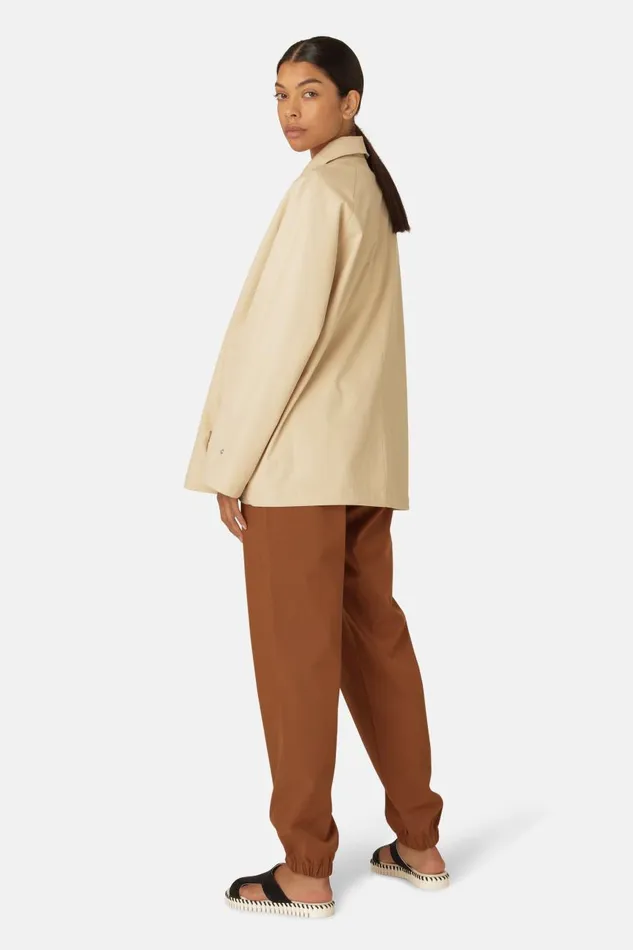 Ilse Jacobsen Rain Jacket 8211 Beige Women Raincoats