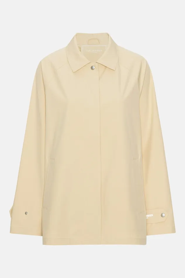 Ilse Jacobsen Rain Jacket 8211 Beige Women Raincoats