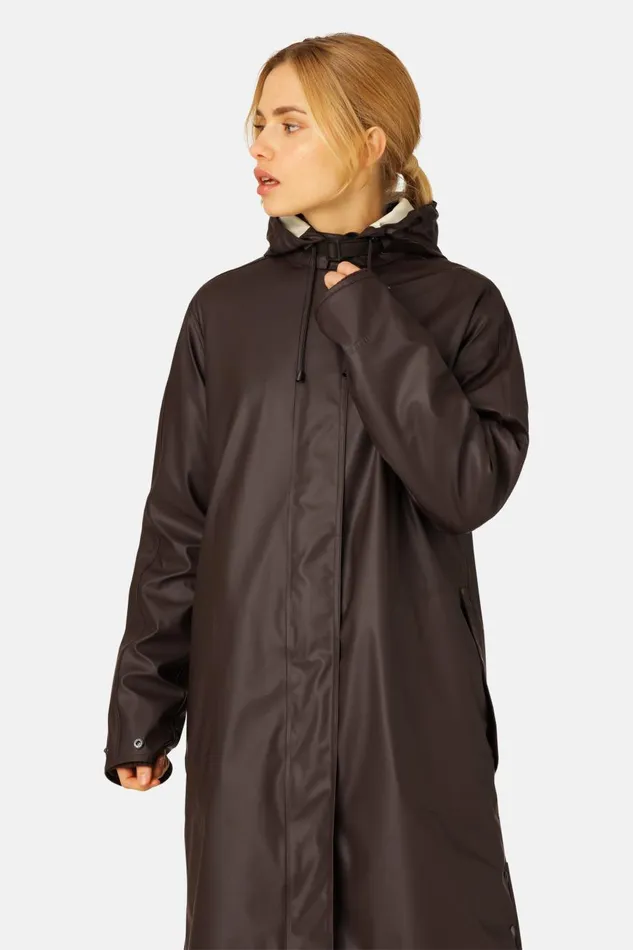 Ilse Jacobsen Raincoat 8211 Ganache Women Raincoats