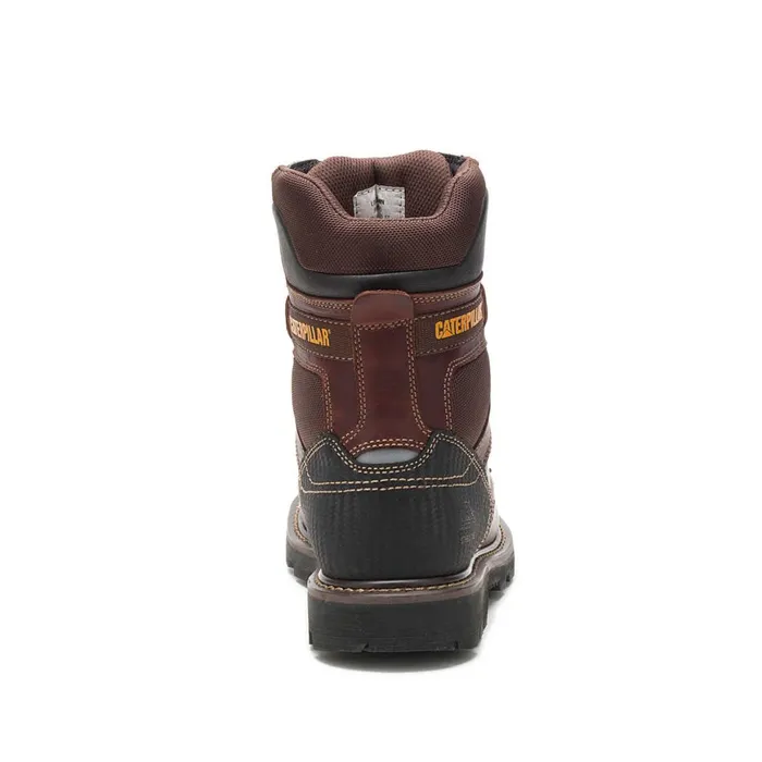 Indiana 20 Steel Toe Work Boot Brown Men Cat Footwear Boots