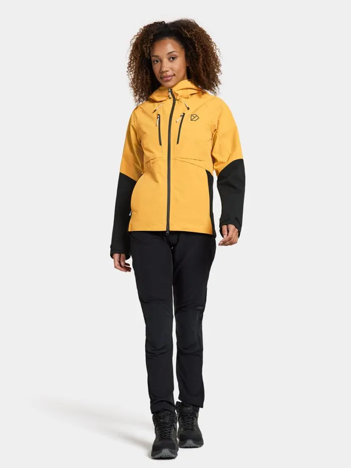 Indus Women039s Jacket Mustard Women Didriksons Shell Jackets