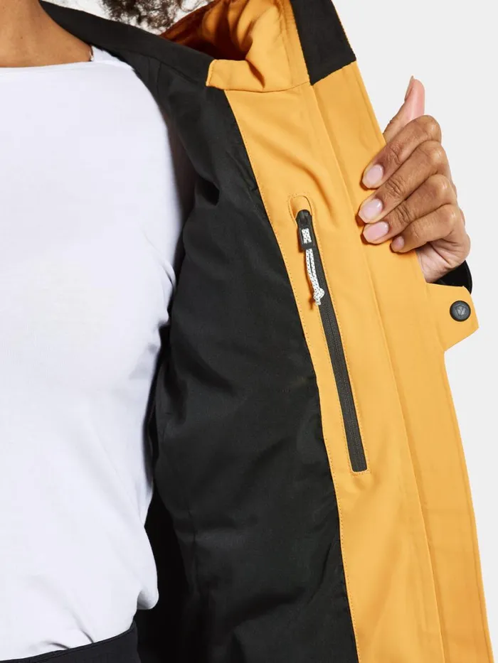 Indus Women039s Jacket Mustard Women Didriksons Shell Jackets