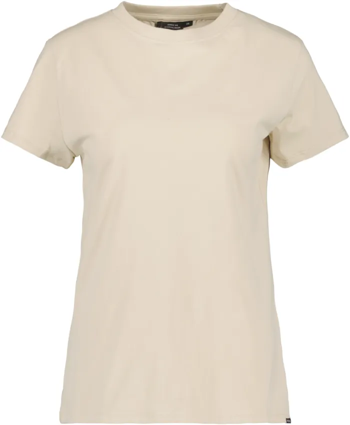 Ingar TShirt Light Beige Women Didriksons Tshirts Ingar TShirt Light Beige Women Didriksons Tshirts