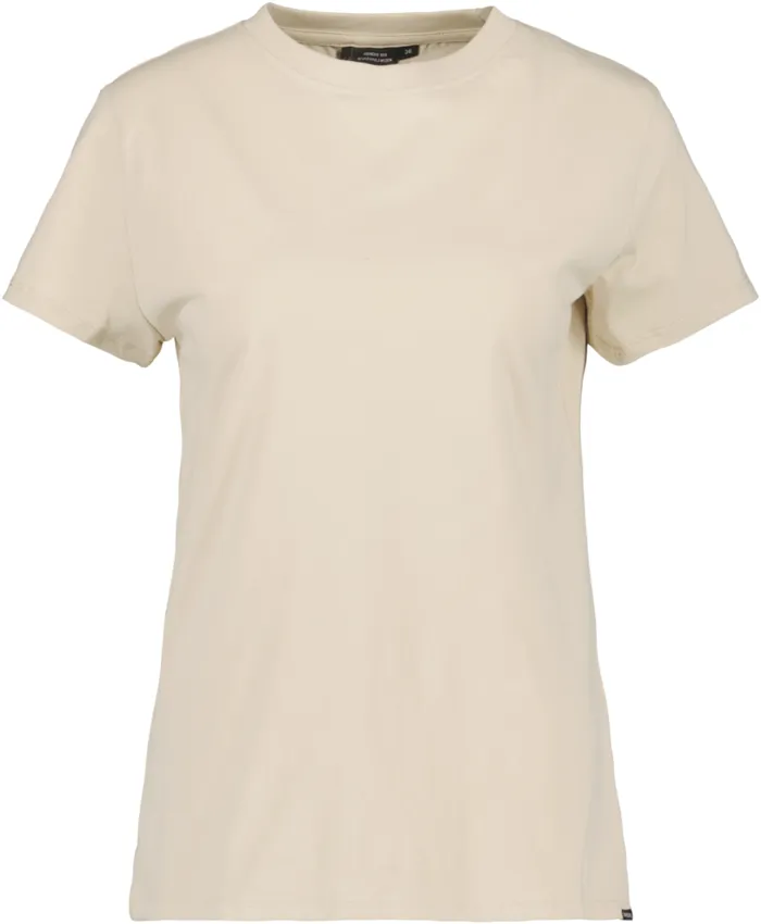 Ingar TShirt Light Beige Women Didriksons Tshirts Ingar TShirt Light Beige Women Didriksons Tshirts