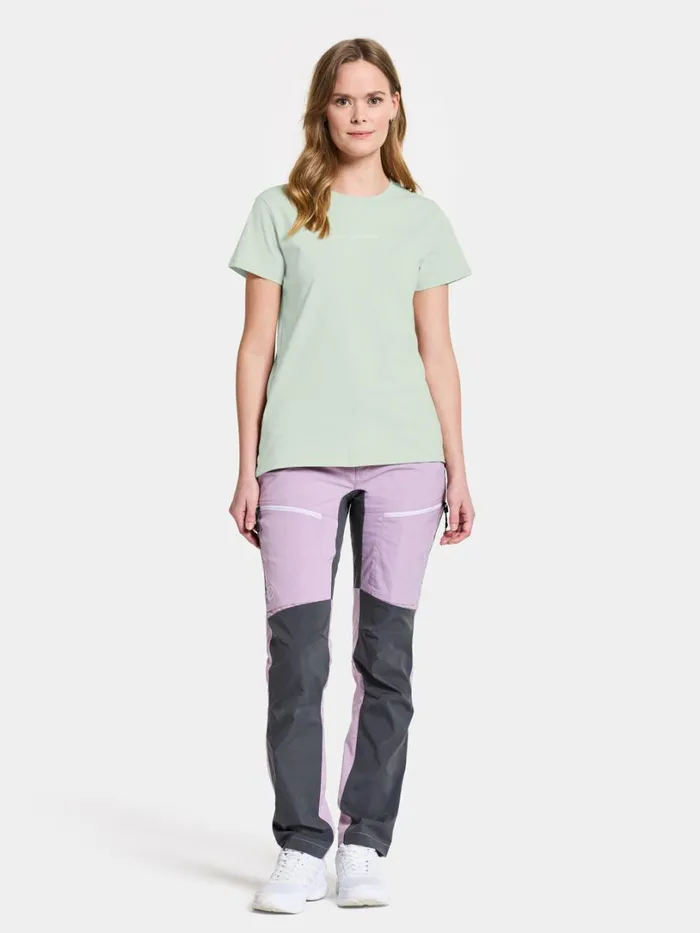 Ingar TShirt Printed Pale Mint Women Didriksons Tshirts