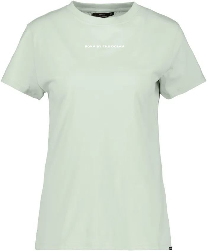 Ingar TShirt Printed Pale Mint Women Didriksons Tshirts