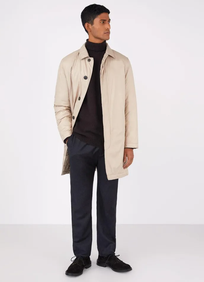 Insulated Mac Light Stone Men SUNSPEL Jackets and Coats