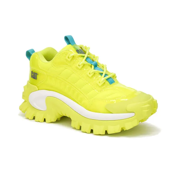 Intruder Ignite Sneaker Safety Yellow MenWomen Cat Footwear Chunky Sneakers