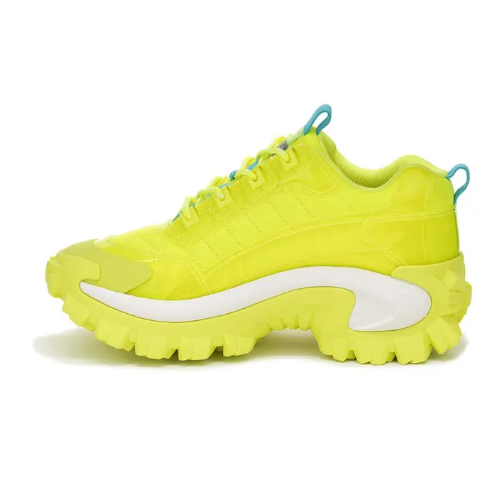 Intruder Ignite Sneaker Safety Yellow MenWomen Cat Footwear Chunky Sneakers