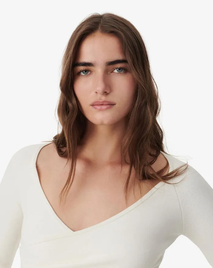 IRO ELOI SWEATER Cloudy White Women Tops and Shirts