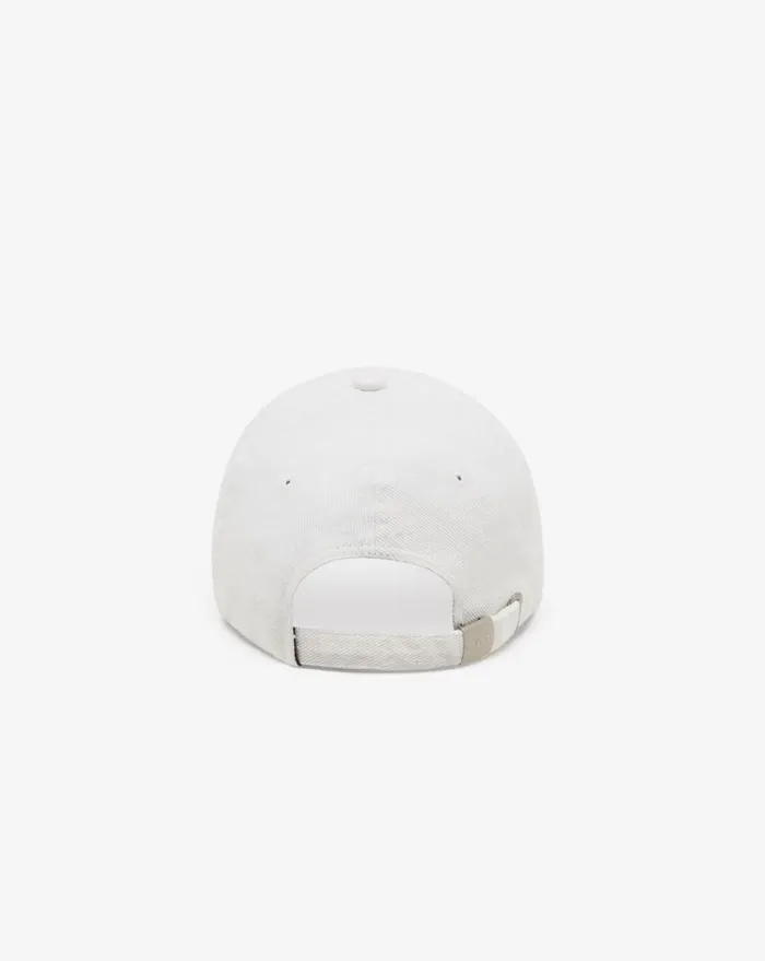 IRO GREB EMBROIDERED DENIM CAP Denim Off White Women Hats
