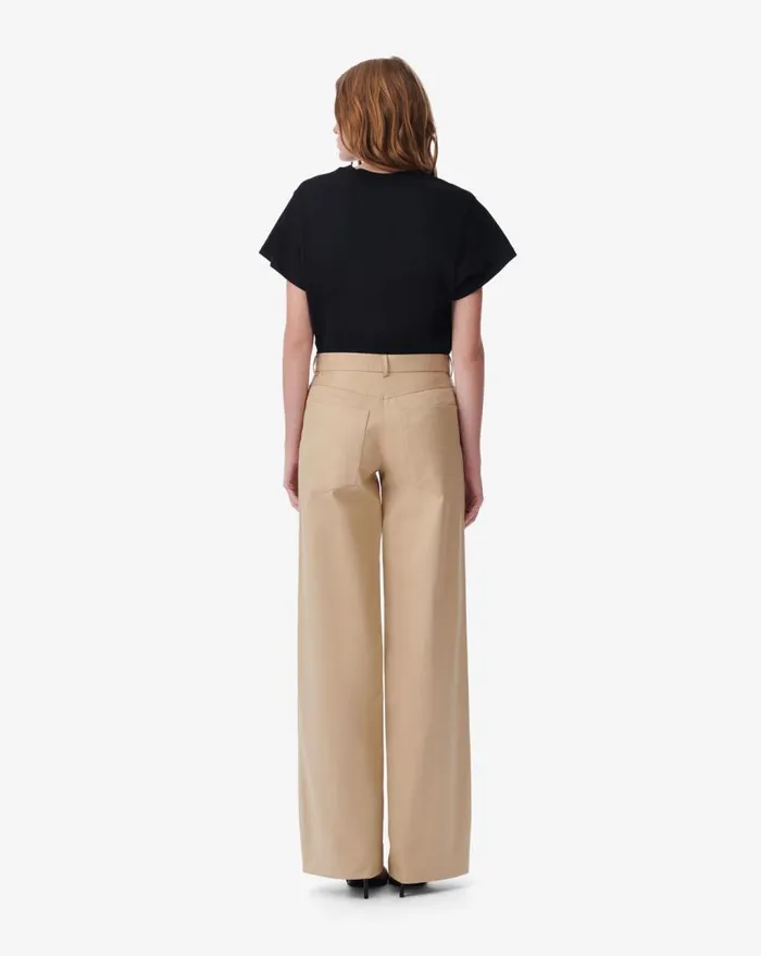 IRO VAROULA SUIT PANTS Camel Women Trousers