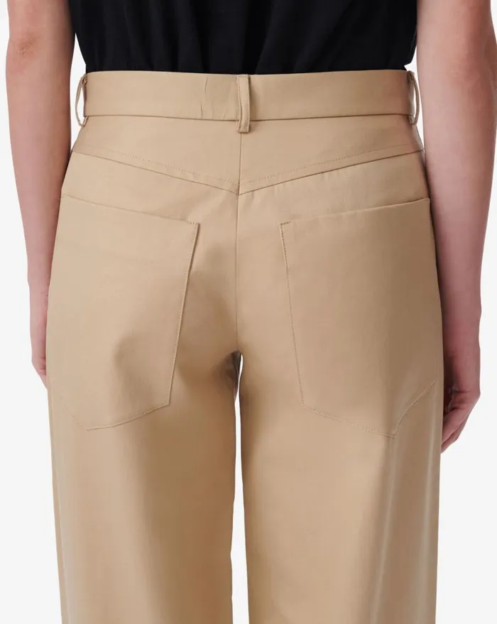 IRO VAROULA SUIT PANTS Camel Women Trousers