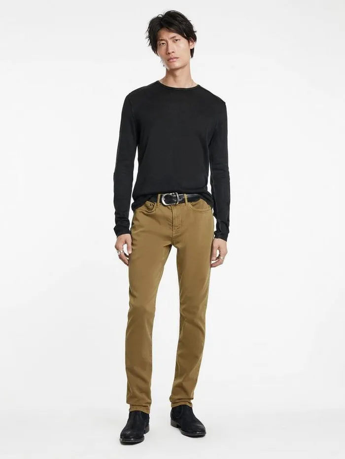 J702 8211 SLIM FIT Lt Brown Men John Varvatos Jeans