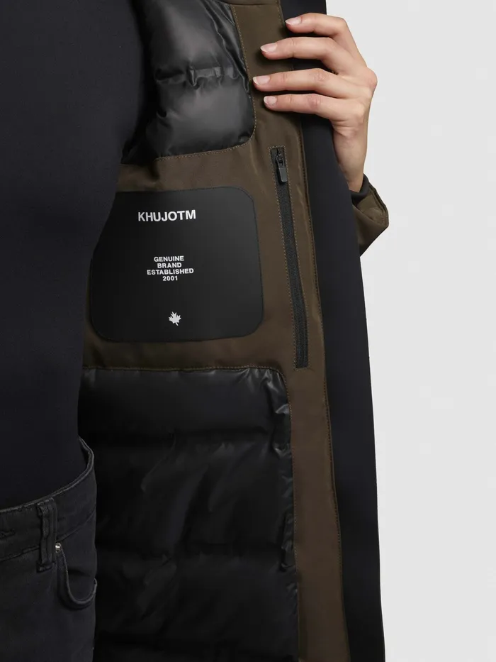 Jacke VIONA5 Dunkeloliv Dunkeloliv Women Parkas KHUJO