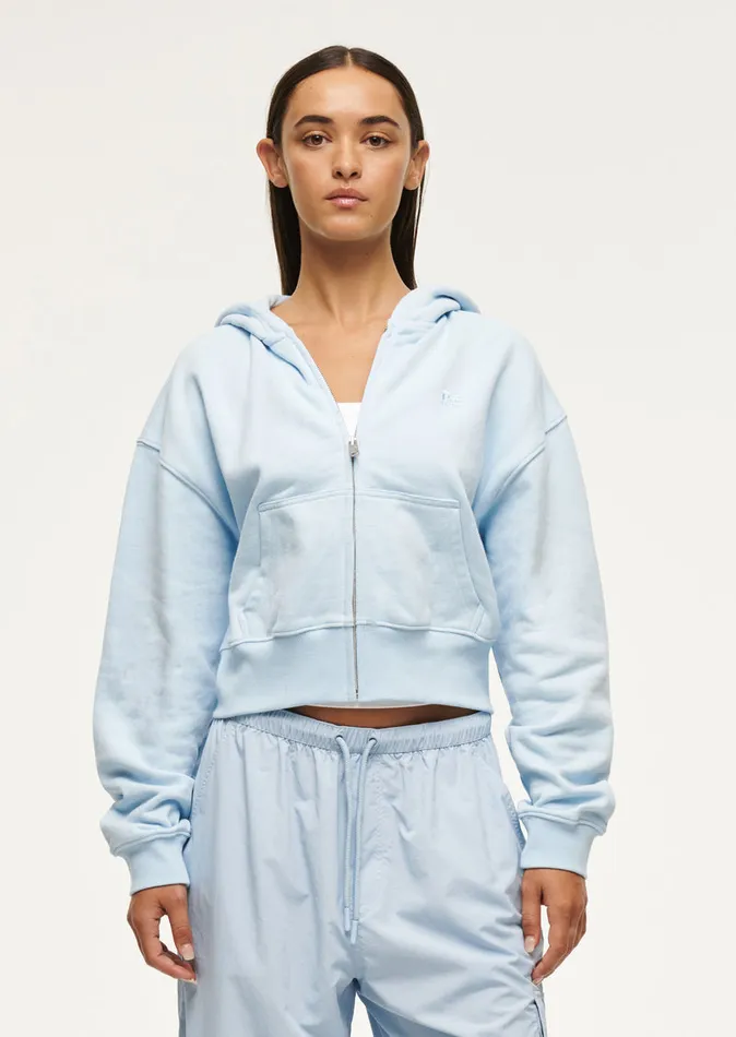 Jackets ADVENTURE ZIP THROUGH IN SKY BLUE PE Nation Women