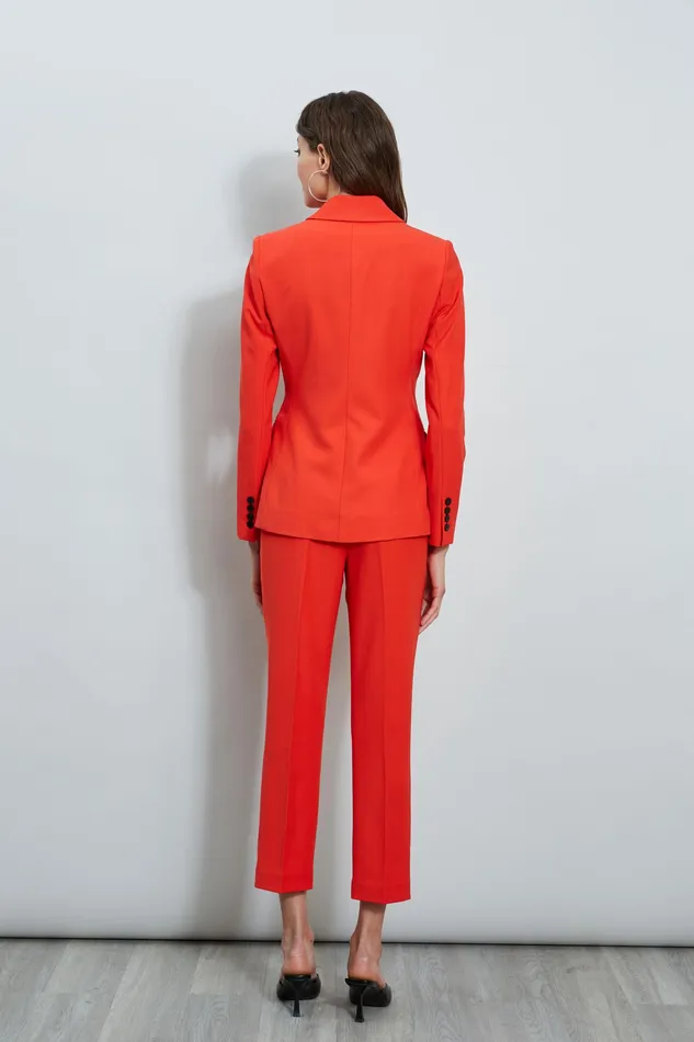 Jackets and Blazers Women Elie Tahari Slim Fit Blazer CAYENNE