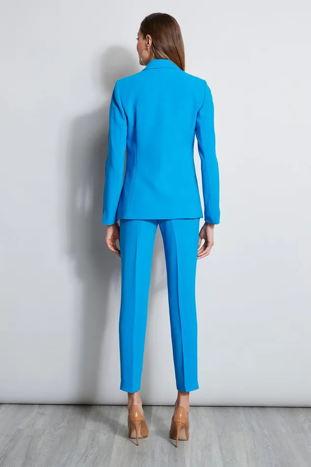 Jackets and Blazers Women Elie Tahari Zip Sleeve Blazer PERSIAN BLUE