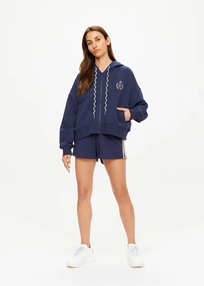 Jackets and Coats Women CASCADE JUDE CROP HOODIE THE UPSIDE Jackets and Coats Women CASCADE JUDE CROP HOODIE THE UPSIDE