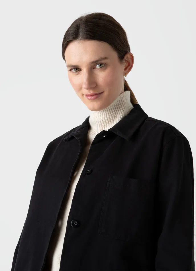 Jackets and Coats Women Chore Jacket Black ussunspel Jackets and Coats Women Chore Jacket Black ussunspel