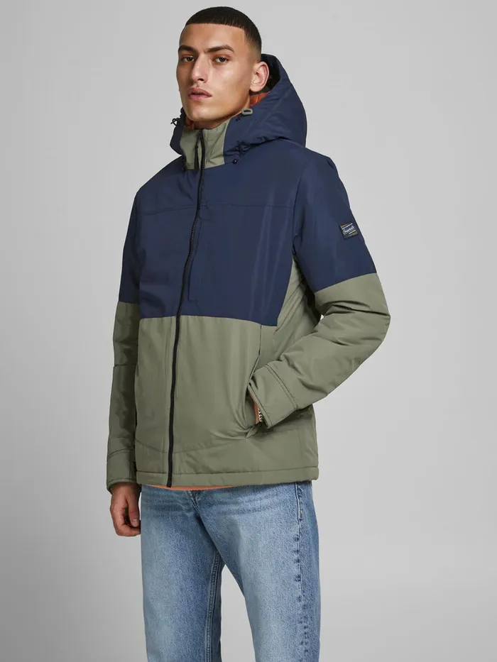 Jackets JACK and JONES Mens CASUAL JACKET Blue Navy Blazer