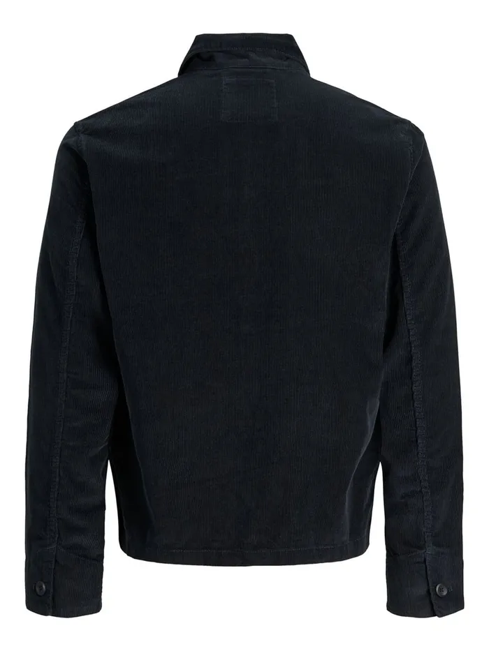 Jackets JACK and JONES Mens COURDOROY JACKET Blue Navy Blazer