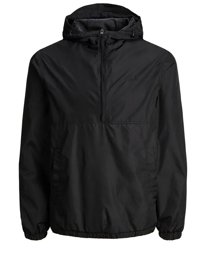 Jackets JACK and JONES Mens LIGHT ANORAK Black Black