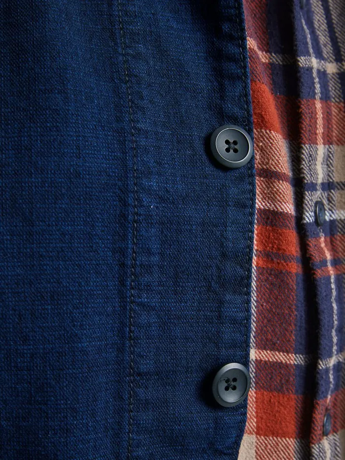 Jackets JACK and JONES Mens LUCAS AKM 370 DENIM JACKET Blue Blue Denim