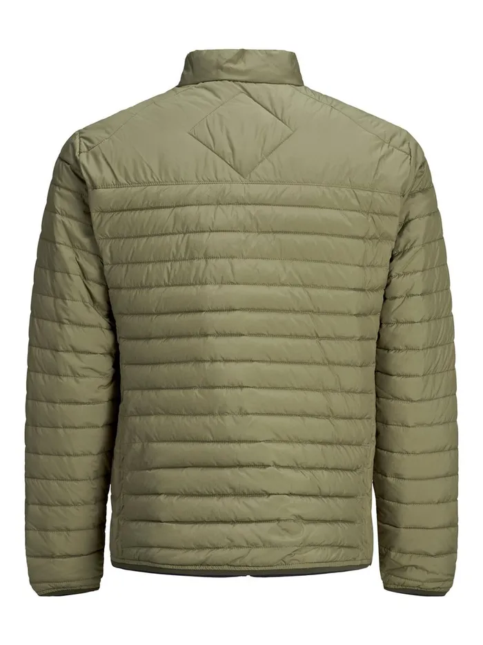Jackets JACK and JONES Mens PADDED LIGHT JACKET Green Dusky Green