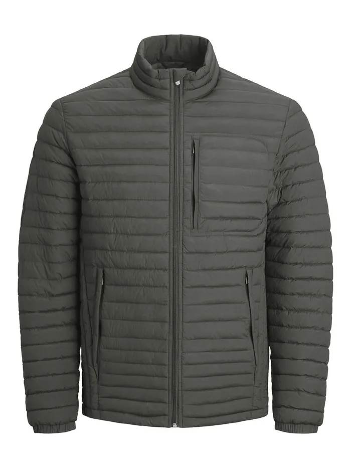 Jackets JACK and JONES Mens PLAIN LIGHTWEIGHT JACKET Grey Sedona Sage