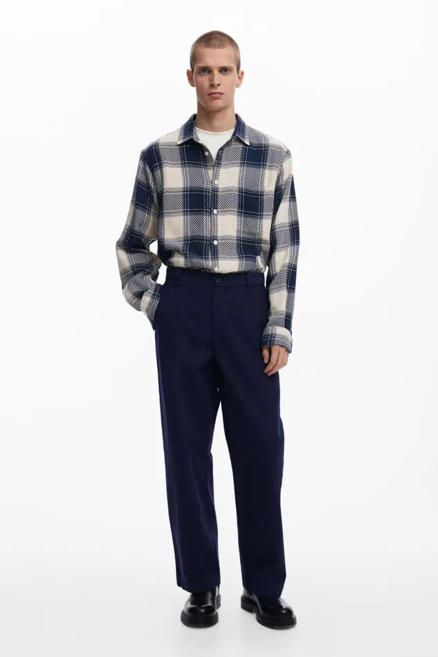 Jeans And Trousers Men Desigual Trousers Blue
