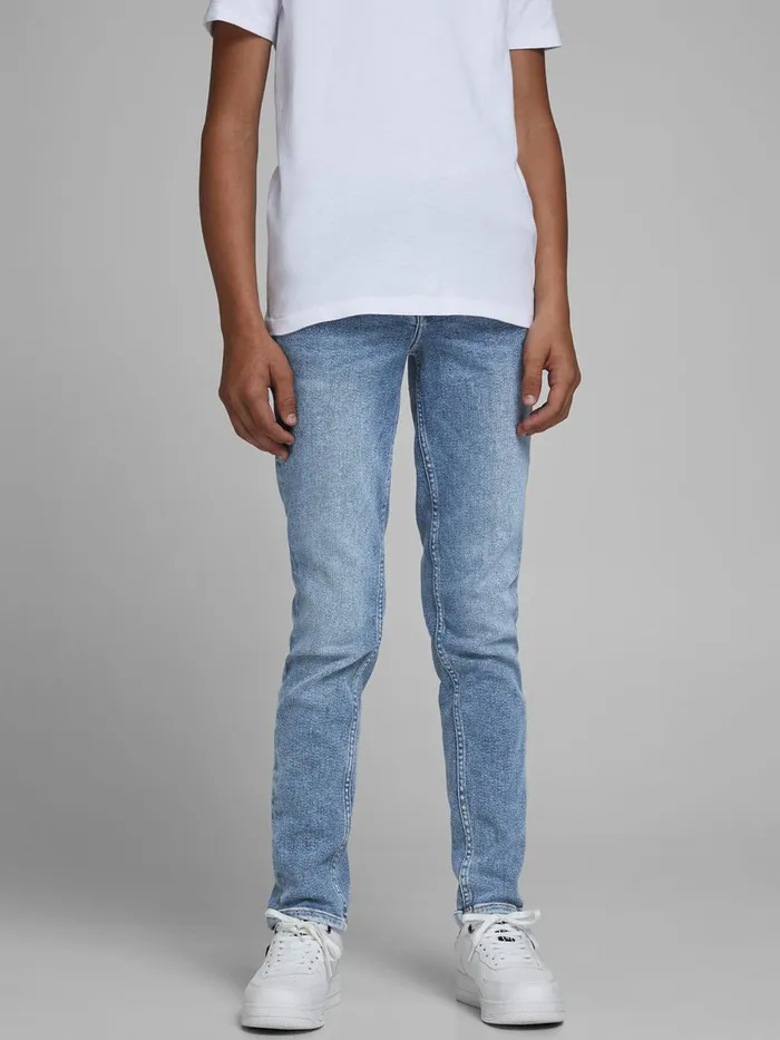 Jeans JACK and JONES Junior BOYS GLENN ORIGINAL 50SPS SLIM FIT JEANS Blue Blue Denim Jeans JACK and JONES Junior BOYS GLENN ORIGINAL 50SPS SLIM FIT JEANS Blue Blue Denim