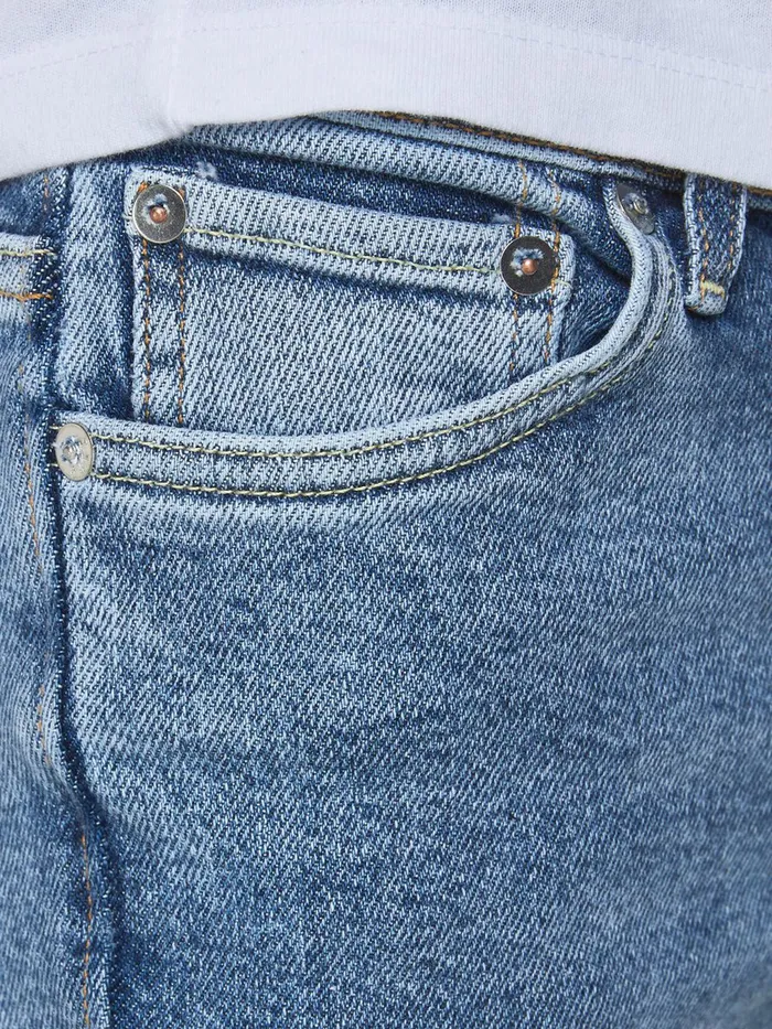 Jeans JACK and JONES Junior BOYS GLENN ORIGINAL 50SPS SLIM FIT JEANS Blue Blue Denim