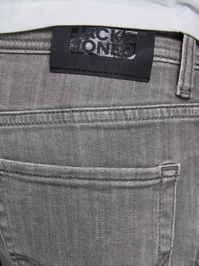 Jeans JACK and JONES Junior BOYS GLENN ORIGINAL SLIM FIT JEANS Grey Grey Denim