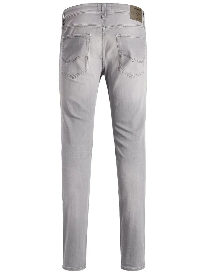 Jeans JACK and JONES Junior BOYS GLENN ORIGINAL SLIM FIT JEANS Grey Grey Denim