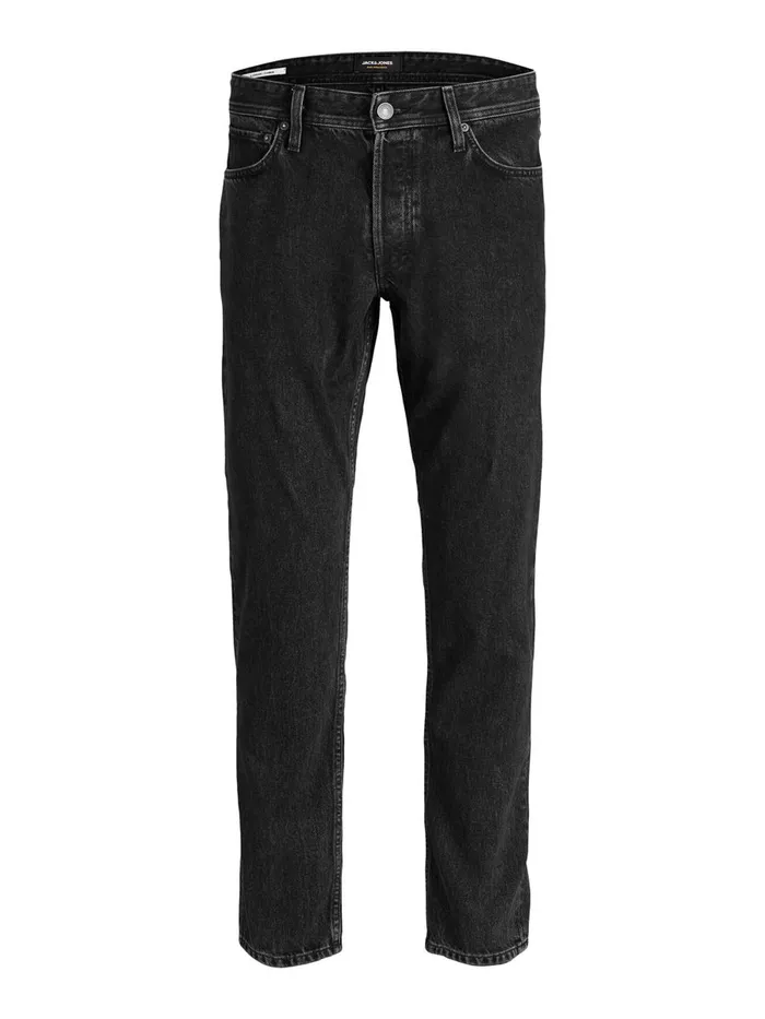 Jeans JACK and JONES Mens CHRIS ORIGINAL CJ 934 LOOSE FIT JEANS Black Black Denim
