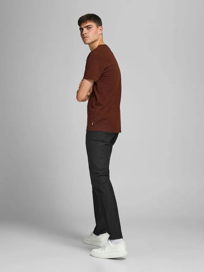 Jeans JACK and JONES Mens CLARK ICON JJ 430 REGULAR FIT JEANS Black Black Denim