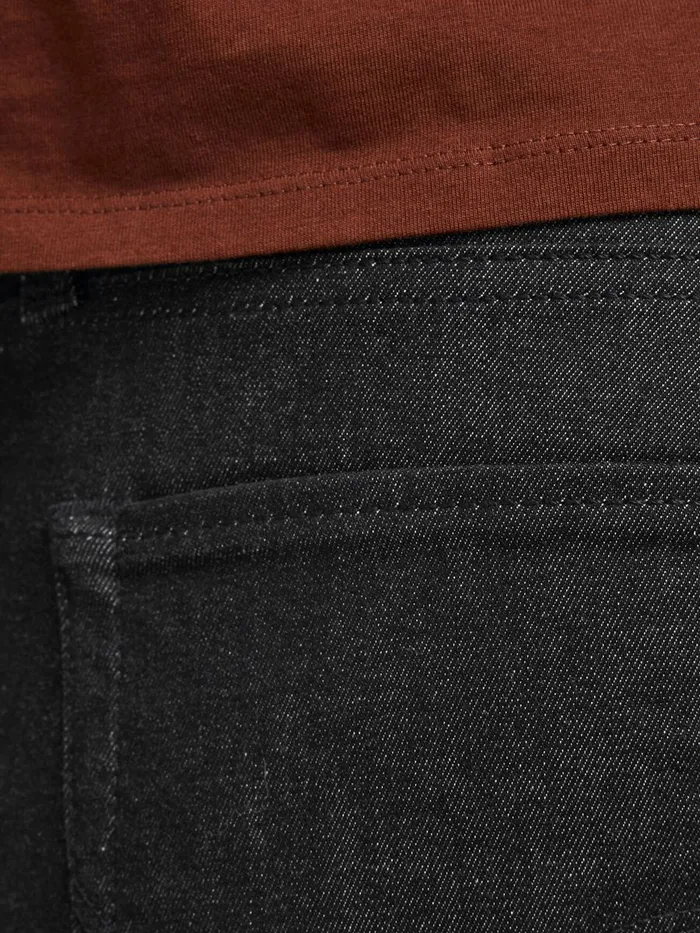 Jeans JACK and JONES Mens CLARK ICON JJ 430 REGULAR FIT JEANS Black Black Denim