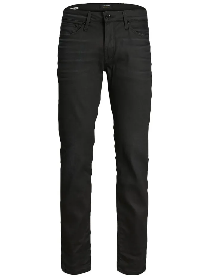 Jeans JACK and JONES Mens CLARK ICON JJ 430 REGULAR FIT JEANS Black Black Denim