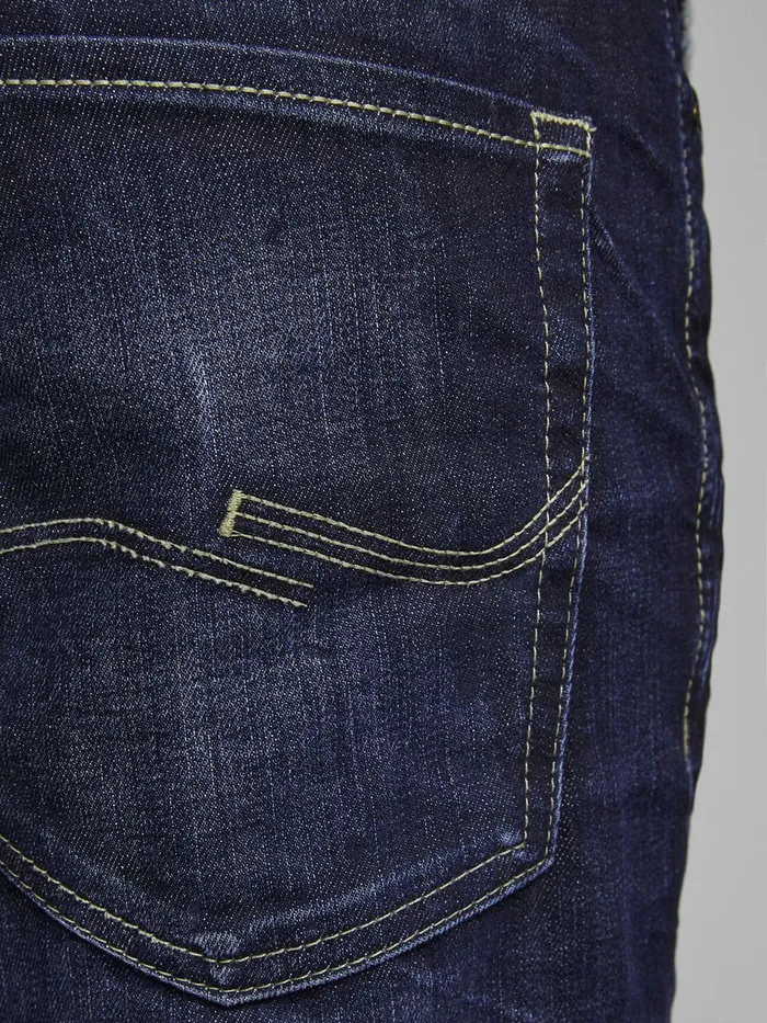 Jeans JACK and JONES Mens CLARK ORIGINAL JOS 318 REGULAR FIT JEANS Blue Blue Denim