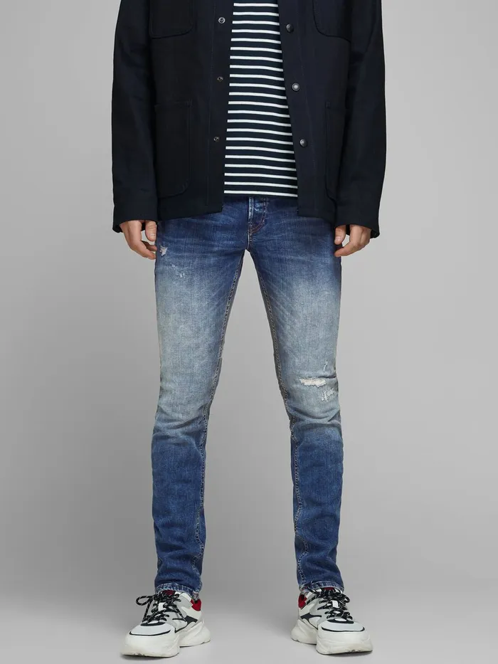 Jeans JACK and JONES Mens GLENN ORG JOS 688 LID 50SPS SLIM FIT JEANS Blue Blue Denim Jeans JACK and JONES Mens GLENN ORG JOS 688 LID 50SPS SLIM FIT JEANS Blue Blue Denim