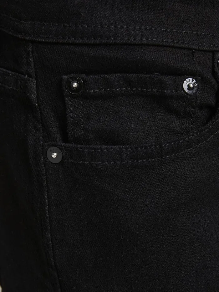 Jeans JACK and JONES Mens GLENN ORIGINAL NA 098 SLIM FIT JEANS Black Black Denim