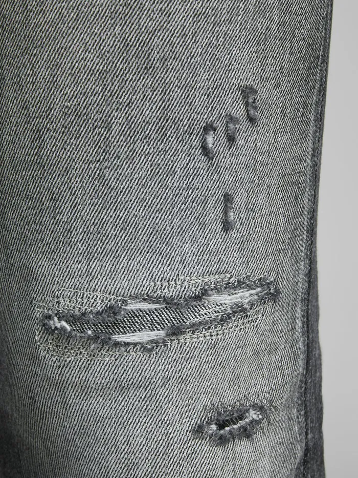 Jeans JACK and JONES Mens GLENN ROYAL R216 RDD LTD SLIM FIT JEANS Grey Black Denim