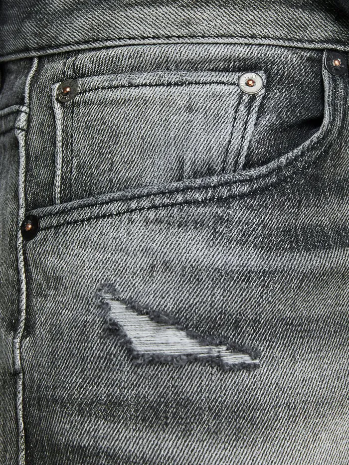 Jeans JACK and JONES Mens GLENN ROYAL R216 RDD LTD SLIM FIT JEANS Grey Black Denim