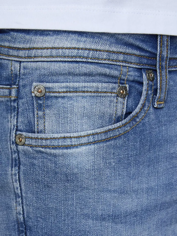 Jeans JACK and JONES Mens LIAM ORIGINAL AM 792 50SPS SKINNY FIT JEANS Blue Blue Denim