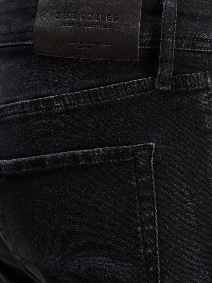 Jeans JACK and JONES Mens LIAM ORIGINAL JOS 685 80SPS SKINNY FIT JEANS Black Black Denim